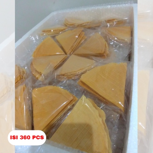 

WAFFLE CREPES KOALA | WAFFLE TOPING CONE SEGITIGA | ISI 360 PCS