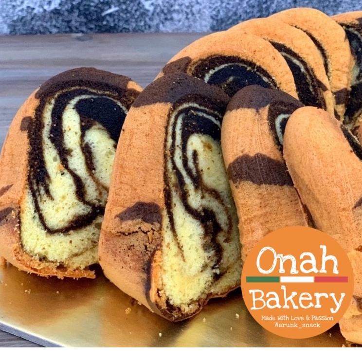 

◌ Marble Butter Cake | Marmer Cake Super Premium With Butter Mix Wysman Wisman | Onah Bakery ➺