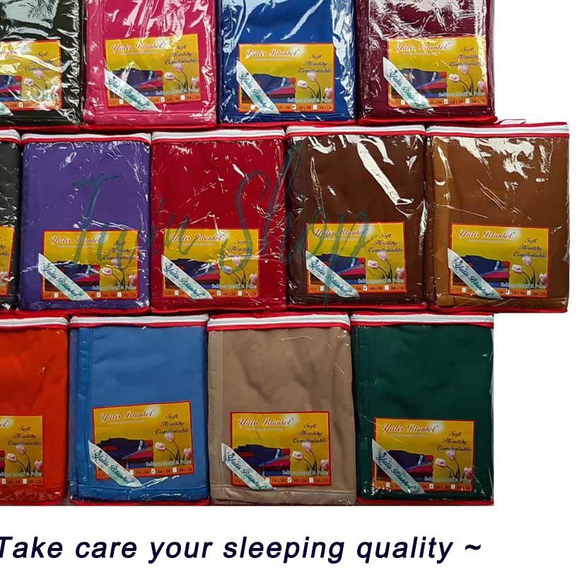 ✱ Selimut YATIS Polos uk.  cm ❉