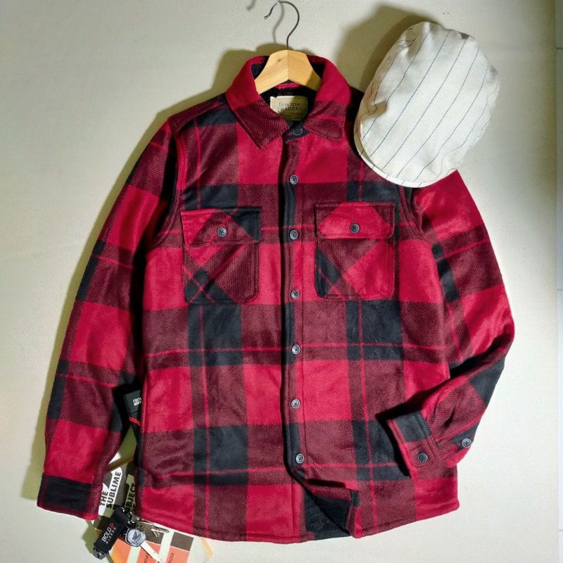 Flannel Wool Sherpa BOSTON TRADERS