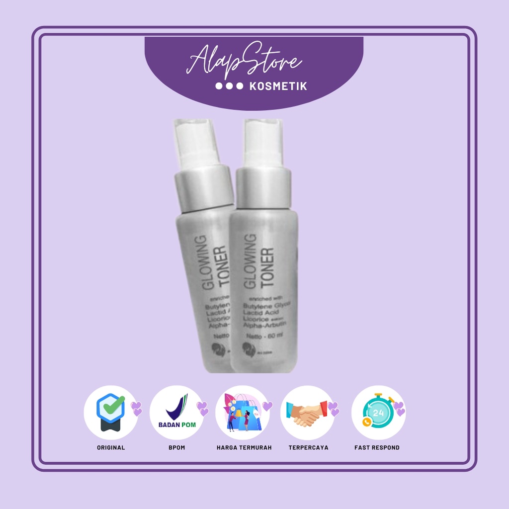 Ms GlowToner Glowing  Toner Glowing Original 100%