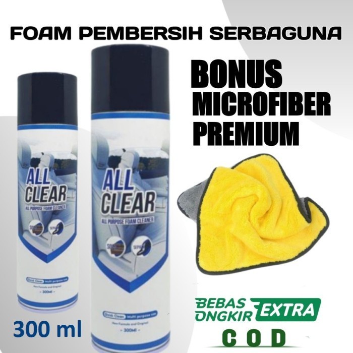 FREE ONGKIR ALL CLEAR FOAM PEMBERSIH ORIGINAL FREE ONGKIR