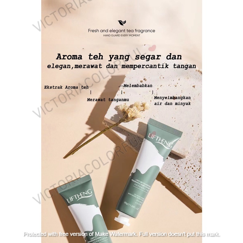 LIFTHENG HAND CREAM MOISTURIZING HAND DRY HANDS TRAVEL GIFT KRIM TANGAN PEMUTIH