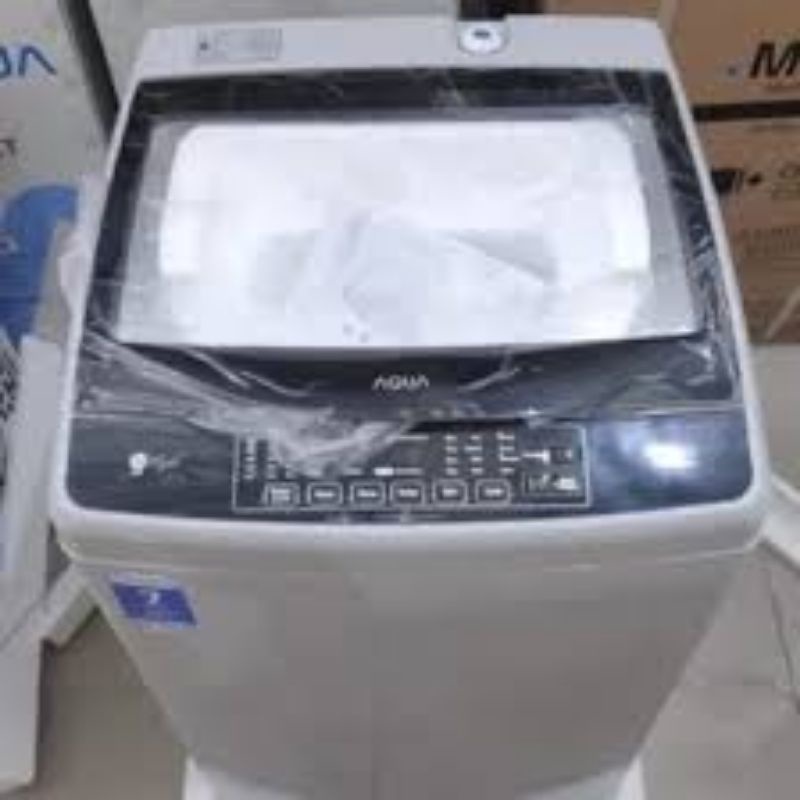 AQUA Mesin Cuci 8KG AQW-88DD Full Otomatis Mesin Cuci 1 Tabung