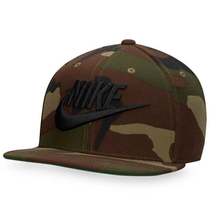 Nike Dri-FIT Pro Futura Hat Camo Cap DC3972-222 Topi Original 100%