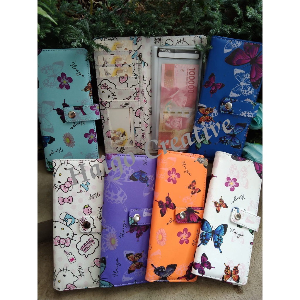 HAIGO DOMPET JAIT KANCING MOTIF