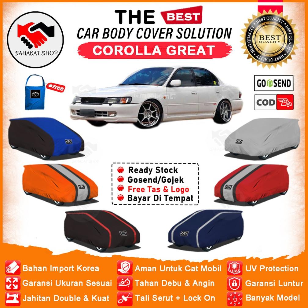 Cover Mobil Sedan Corolla Great / Sarung Mobil Toyota Great Corolla / Mantel Jas Penutup Outdoor