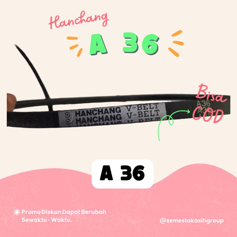 V-Belt A36 Hanchang