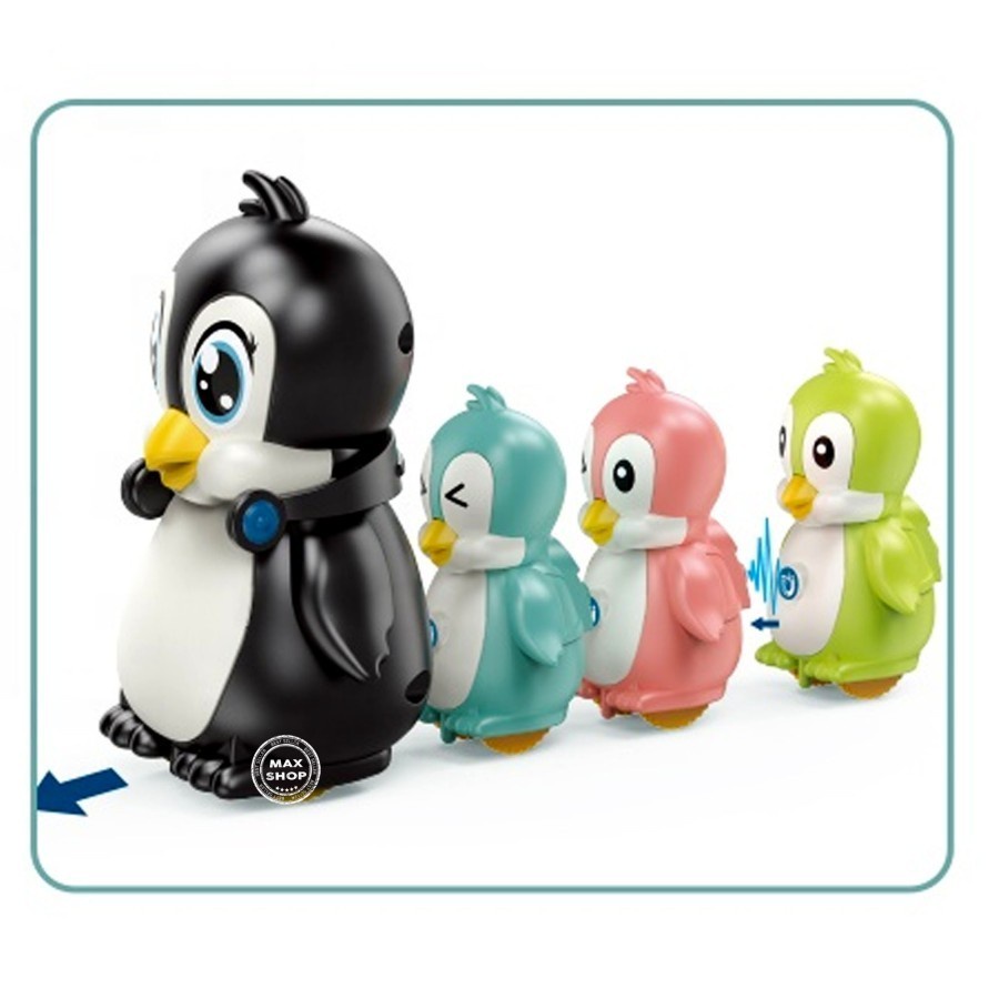 Mainan Kado Edukasi Anak Bayi Magnetic Boneka Penguin Link Pinguin 133