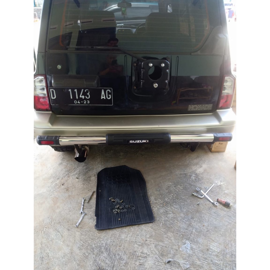 PENGAMAN BELAKANG GRAND VITARA LAMA - TANDUK BELAKANG MOBIL GRAND VITARA - BUMPER BELAKANG MOBIL GRA