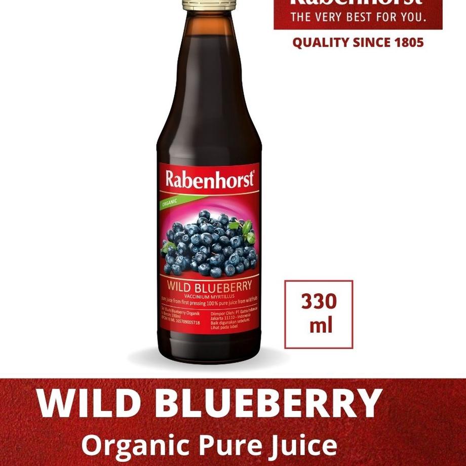 

Star seller Rabenhorst Organic Wild Blueberry Pure Juice 330ml