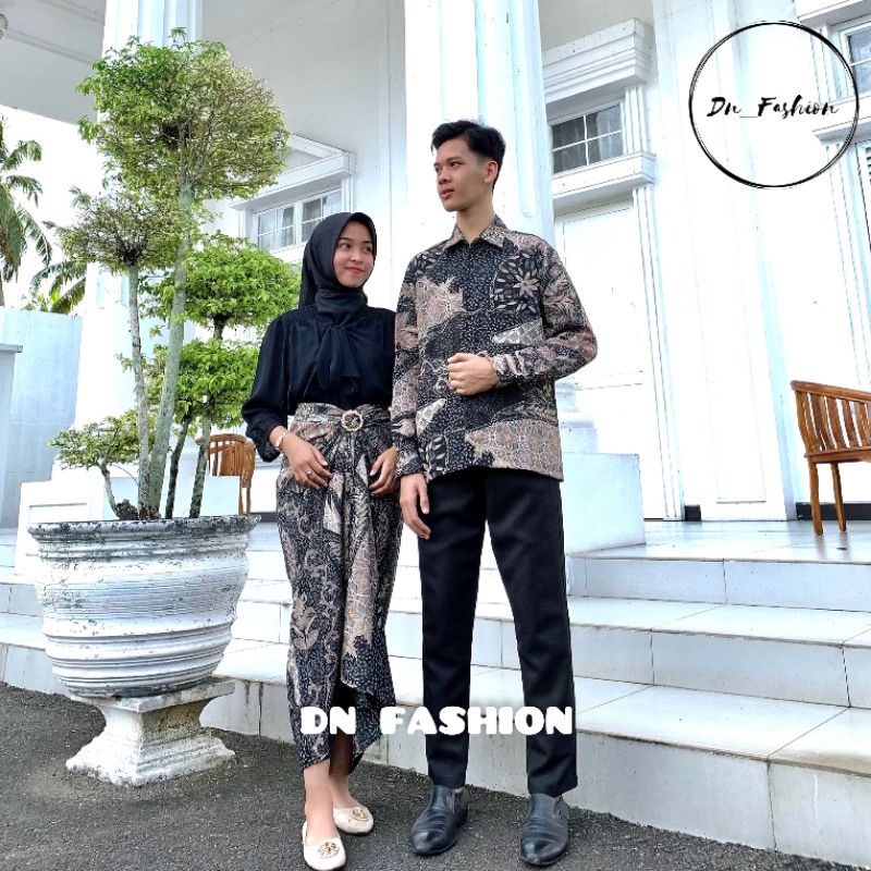 Kemeja Batik/Rok Lilit Batik/Kemeja Batik Couple Lengan Panjang/Batik Terlaris