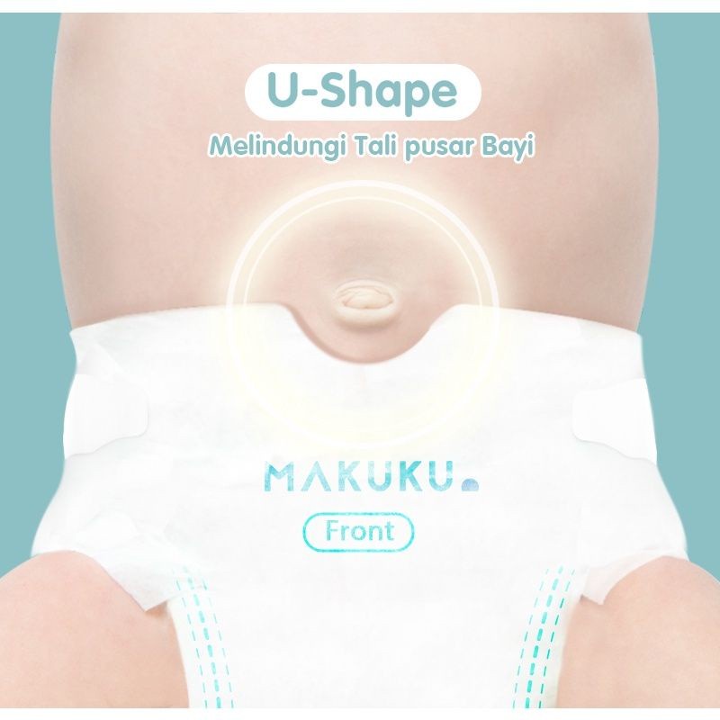 MAKUKU DIAPERS COMFORT FIT NB32 TAPE / PEREKAT / POPOK