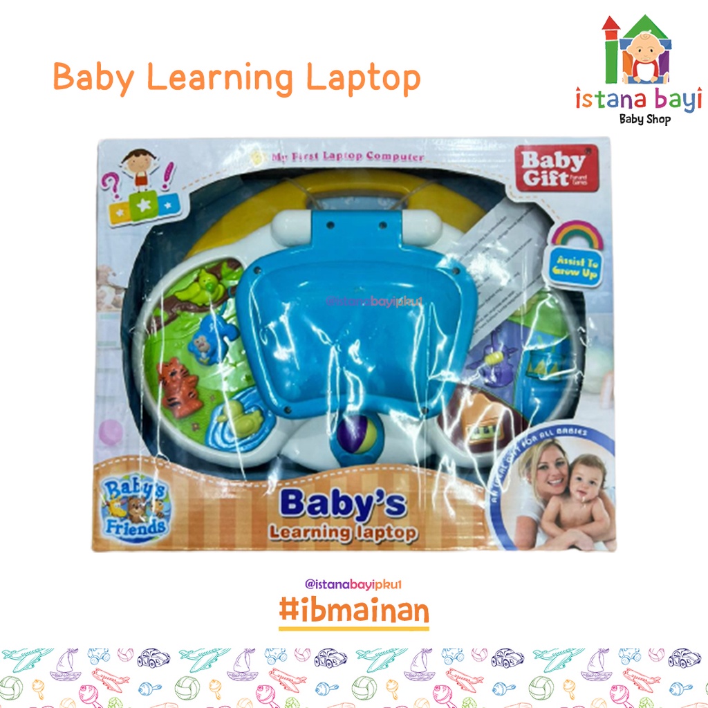 Mainan Anak Laptop Bayi / Baby Learning Laptop