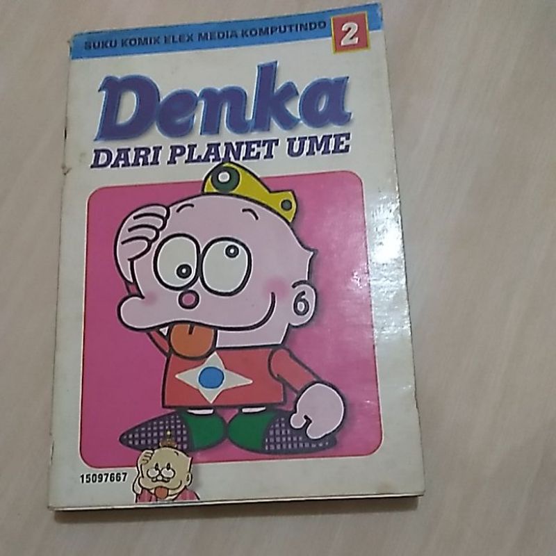 BUKU KOMIK ELEX MEDIA KOMPUTINDO DENKA DARI PLANET UME ORIGINAL
