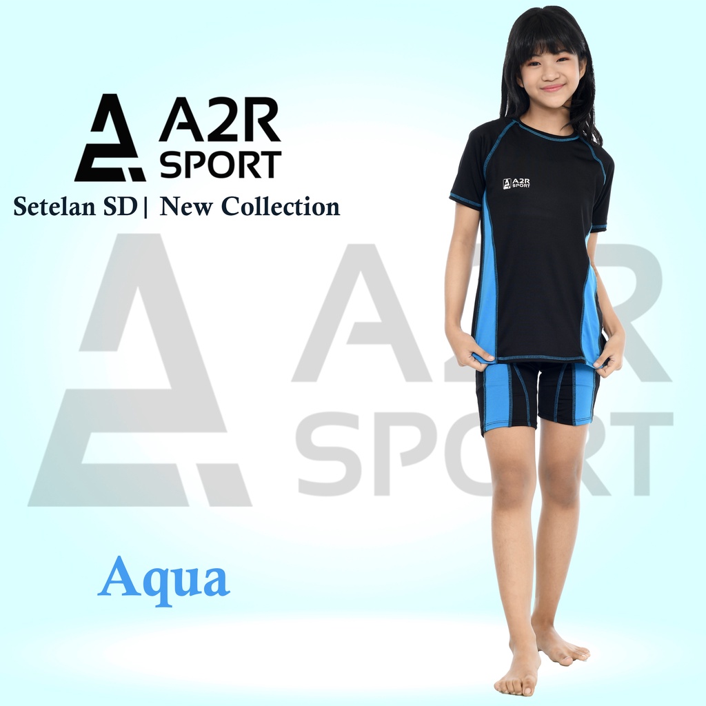 A2R Sport - Setelan TK dan SD Baju renang anak untuk laki-laki dan perempuan (Unisex)