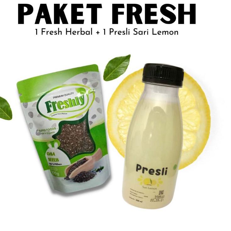 

☚ Paket Fresh diet anti gagal(1FL+1Chiaseed) Ω