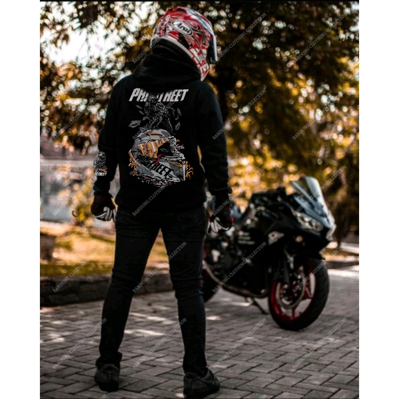 Sweater Rider Sunmori Prostreet Gagak Bahan Tebal Hoodie Remaja Dewasa / jaket Prostreet Hoodie Prostreet Sunmori Terbaru 2023