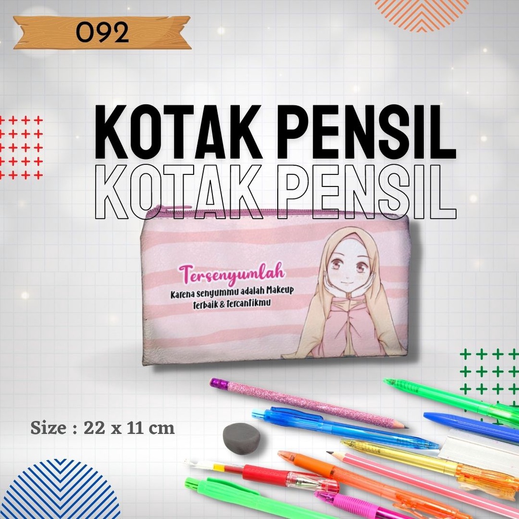 

Tempat Pencil, Pena untuk TK,SD,SMP,SMA,dan Mahasiswa Gambar wanita berhijab 092