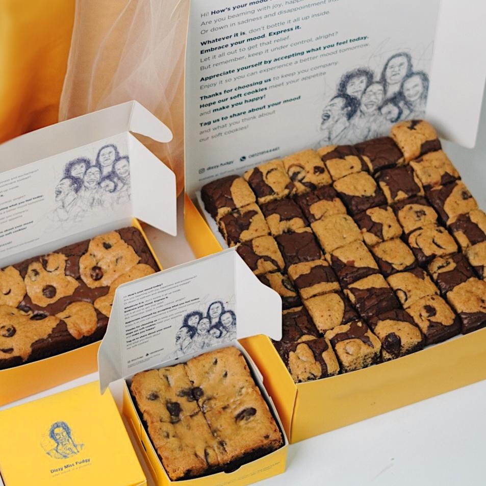 

✹ BRO-G (BROWNIE THE OG) / FUDGY BROWNIE + CHEWY COOKIES (Mohon baca deskripsi) ➱