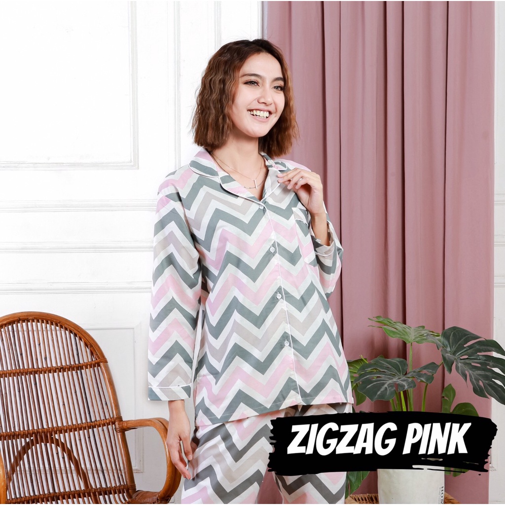 TANGAN PANJANG LENGAN PANJANG Pajamas baju tidur piyama baju busui sleepwear murah baju wanita