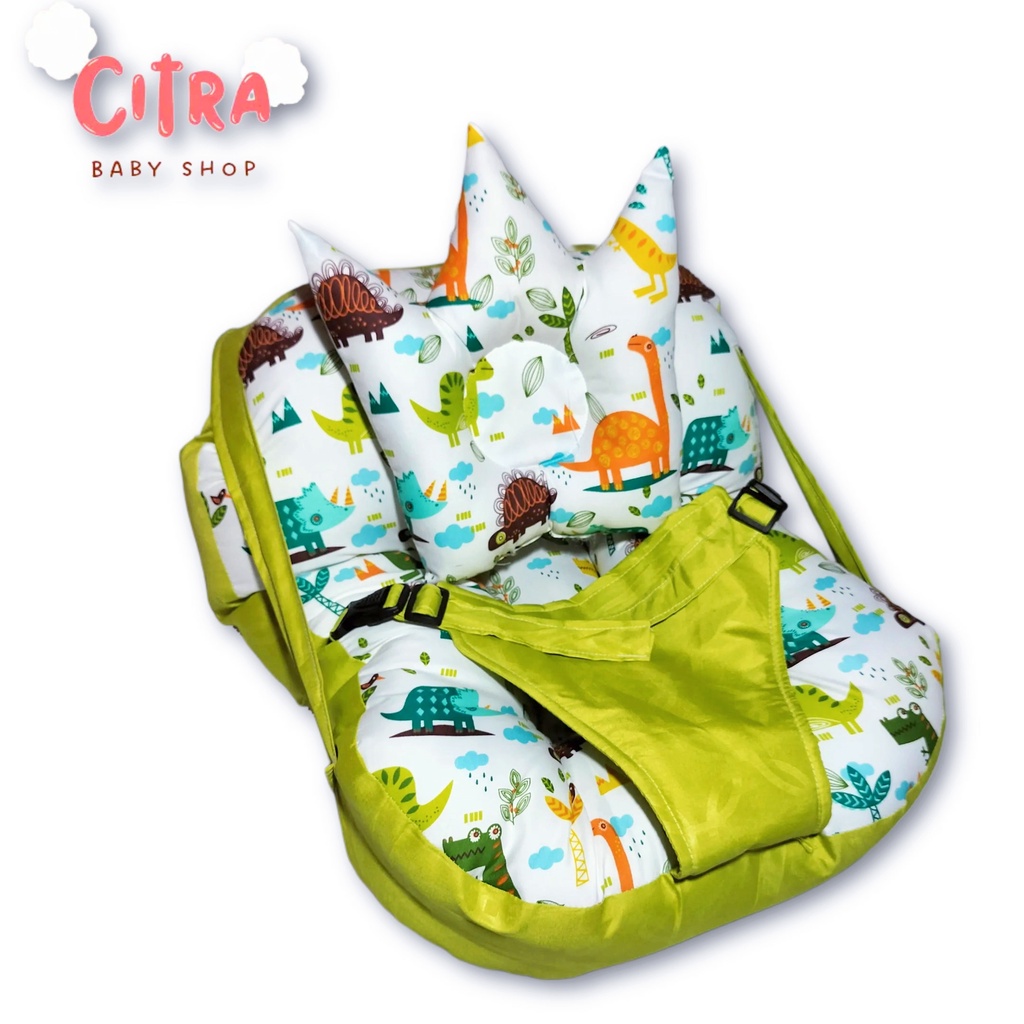 SOFA BAYI JUMBO MULTIFUNGSI DENGAN SABUK GESPER PENGAMAN