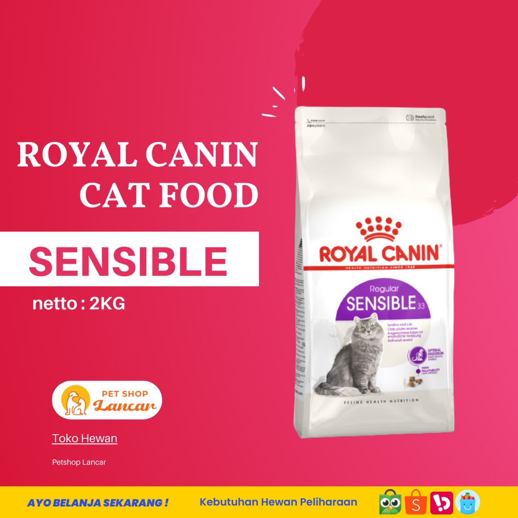 ROYAL CANIN SENSIBLE 33 2KG FRESHPACK