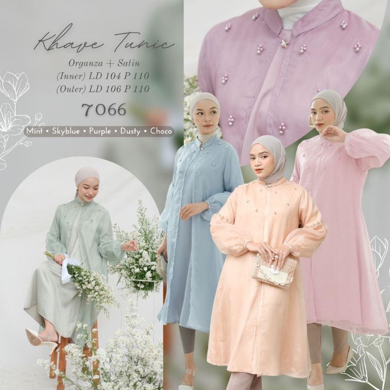 KHAVE TUNIC / TUNIK KONDANGAN / TUNIK PESTA