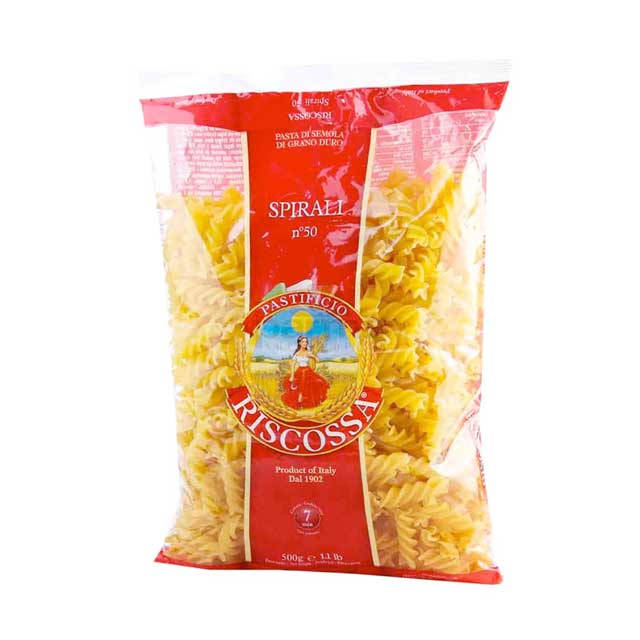 

RISCOSSA SPIRALLI 500 GR
