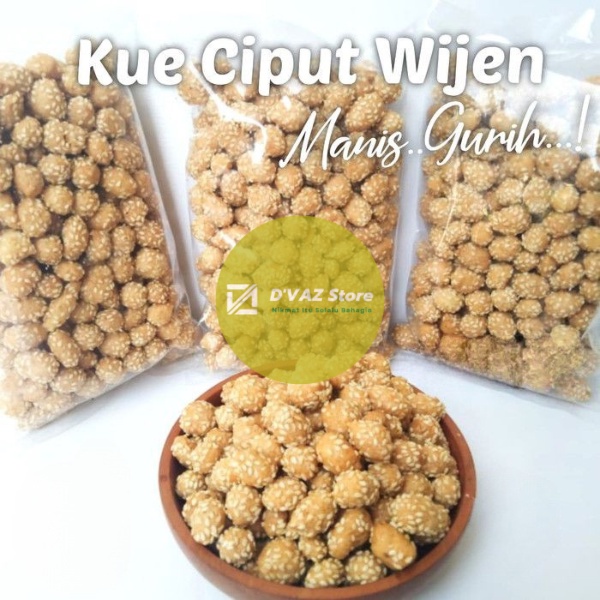 

KUE CIPUT WIJEN - BERAT BERSIH 250 GR - ONDE ONDE MINI - KUE WIJEN - JAJAN KILOAN