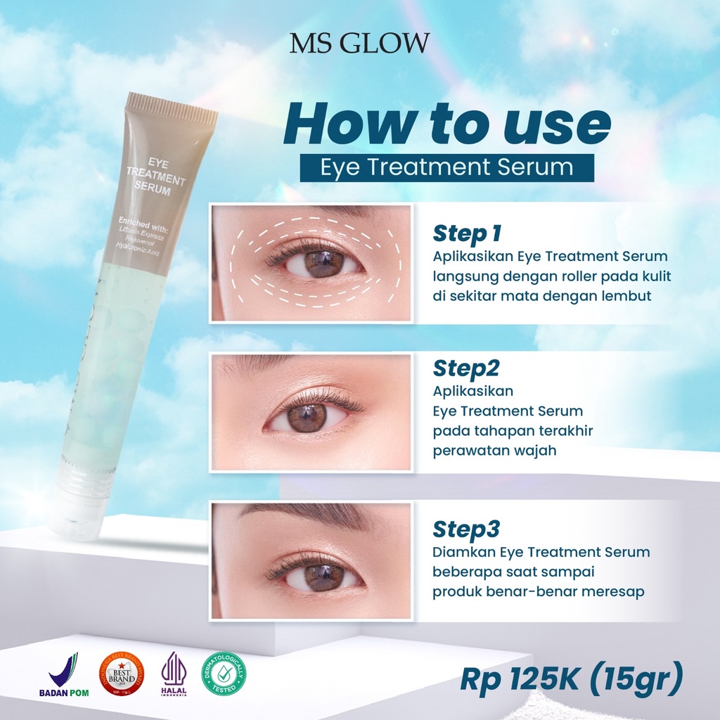 Ms Glow Eye Serum Original