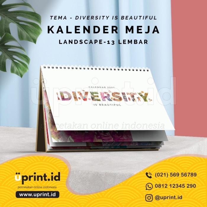 

Kalender 2022 Kalender Meja A5 Landscape 13 Lembar #Kmlt-030 Star Seller