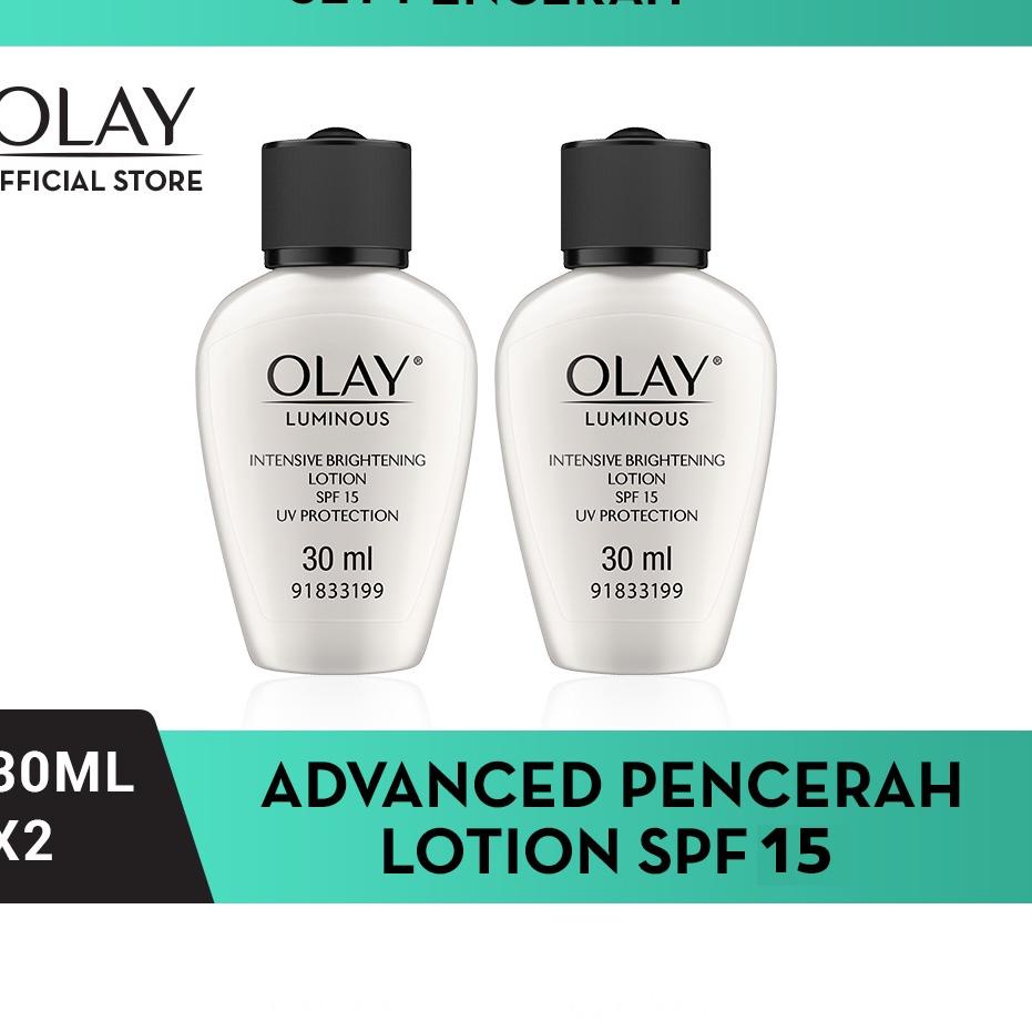 ➾ Olay White Radiance Intensive Whitening Lotion 30 ml Paket Isi 2 ➯