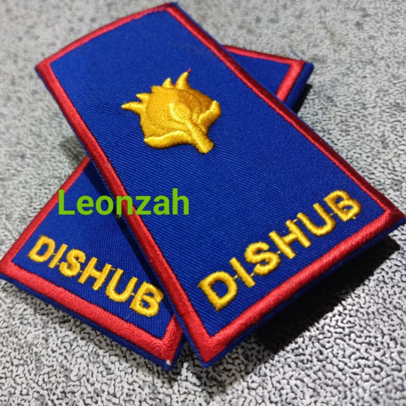 pangkat dishub 3D Lis merah