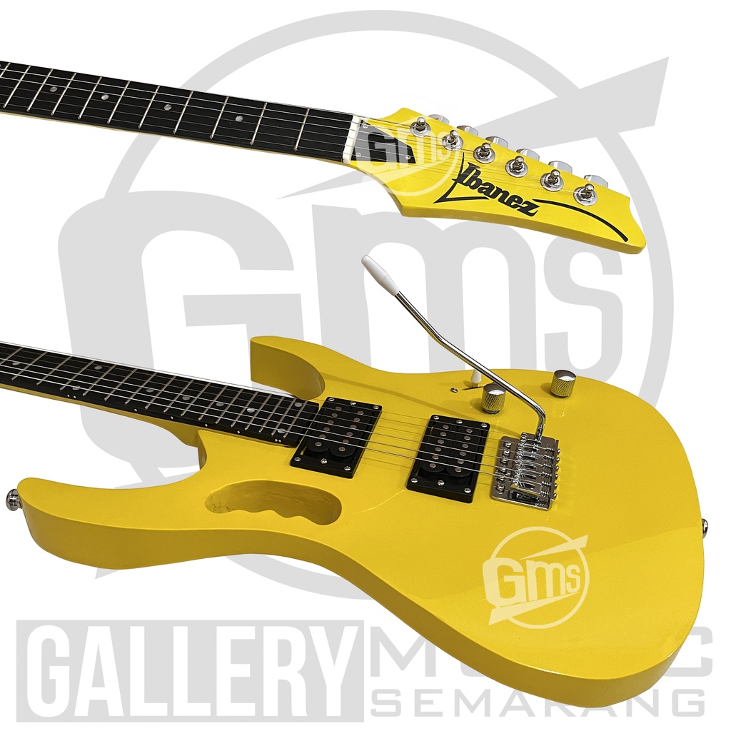 Gitar Elektrik Ibanez Jem Yellow Custom Standart