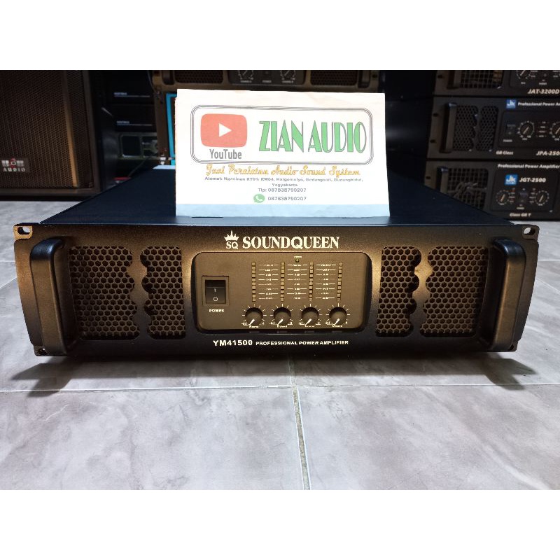 POWER AMPLIFIER SOUNDQUEEN YM-41500 ORIGINAL