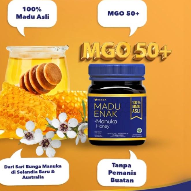 

✭ Enak Manuka MGO 50+ 250gr dari sari bunga Manuka ➥