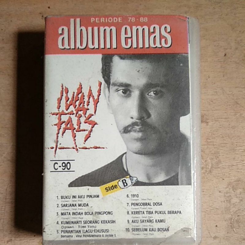 Kaset Album Iwan Fals Album Emas