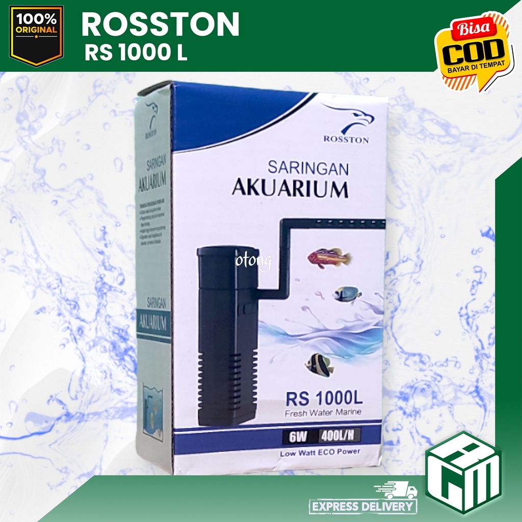 ROSSTON RS 1000 L RS1000L 1000L Internal Filter Aquarium Aquascape