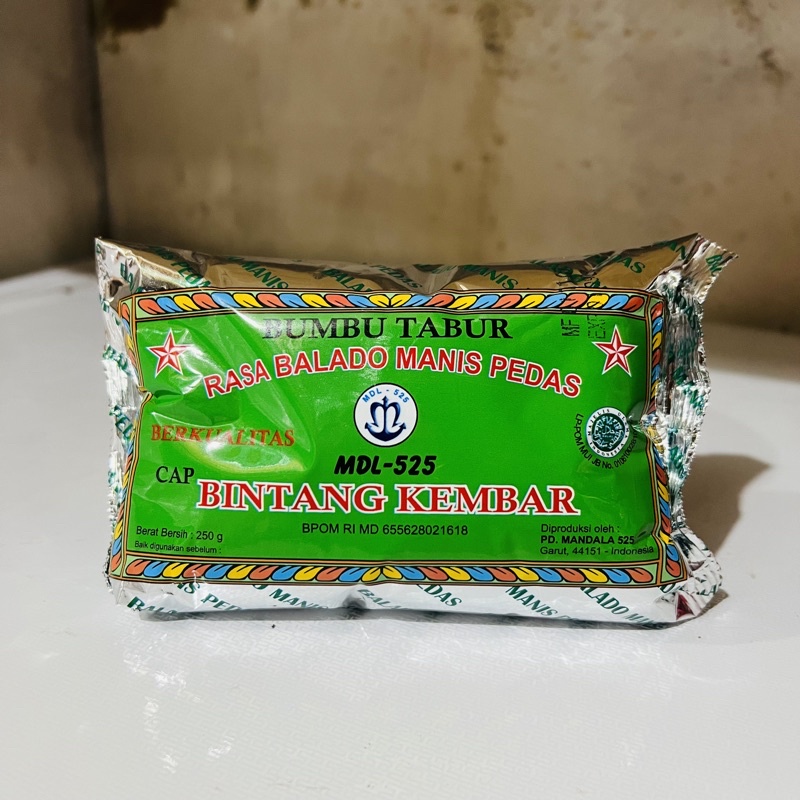 

bumbu tabur balado pedas manis 250 gram