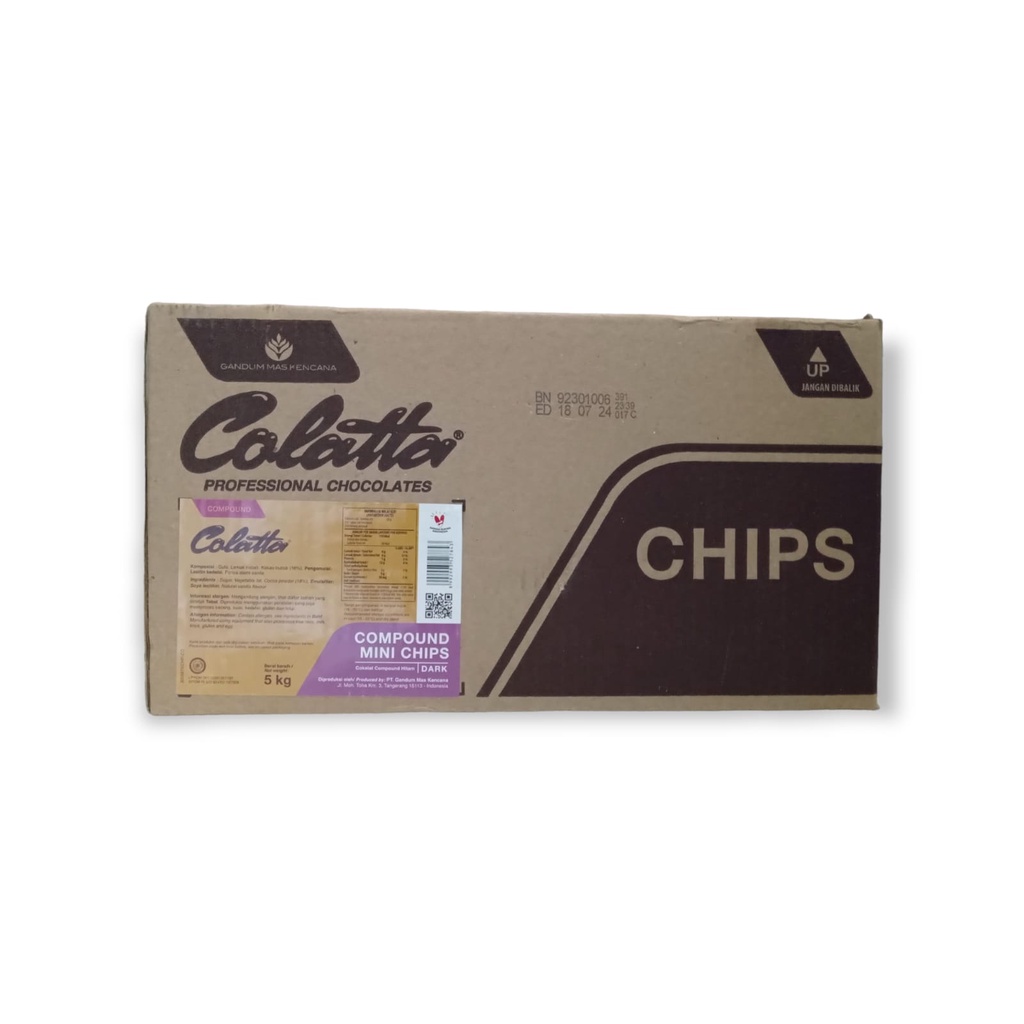 

Colatta Mini Chips Compound Repack 500 Gram