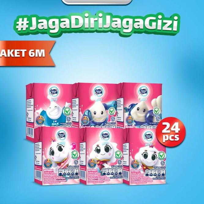 

Paling Laku Frisian Flag Milky Susu UHT Stroberi 24 x 115ml