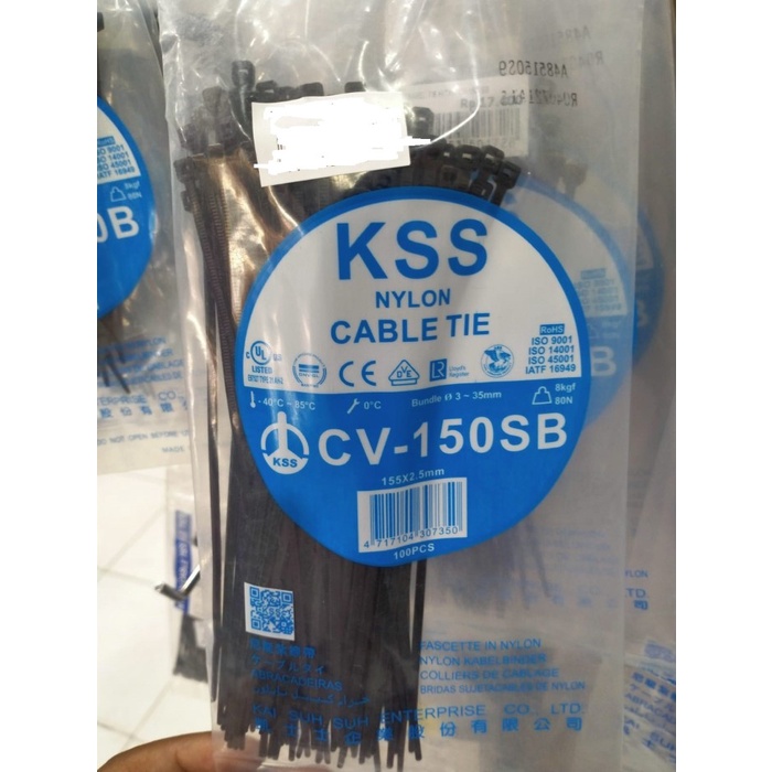 

~^~^~^] Kabel Tie /Cable Ties / Pengikat Kabel 15 CM (150 MM x 2,5 MM)
