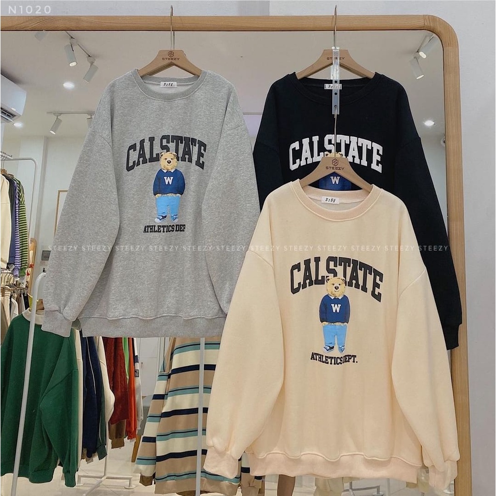 Sweater Wanita | CALSTATE OVERSIZE ZWEATER | Sweatshirt Sweater Oversize