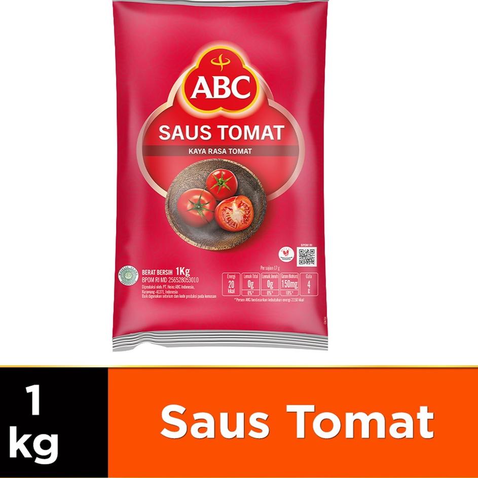 

Ready Stock ABC Saus Tomat 1 kg