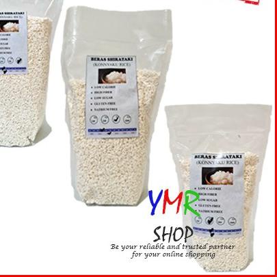 

❄ Beras Shirataki Sirataki Konnyaku Shiratake Rice Halal Diet Keto 150Gr / 250Gr / 500Gr / 1kg DEBM ♥