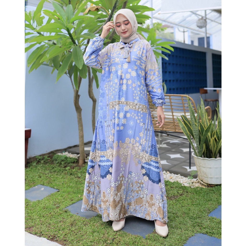 Dress Gamis Zulfina Baju Wanita Busui