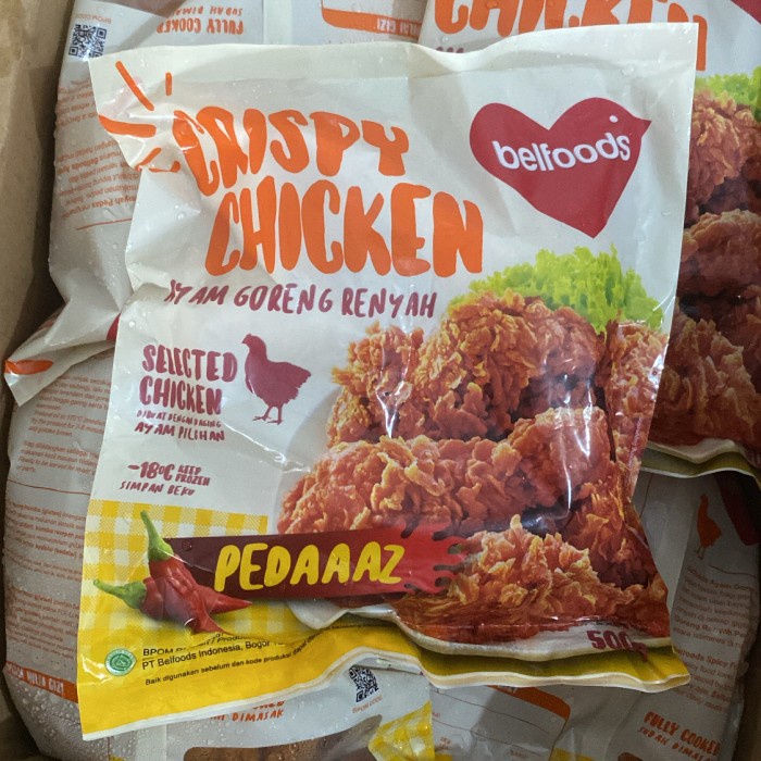 

Belfoods crispy chicken pedaaz 500gr