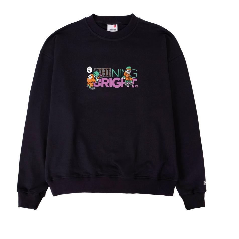 Muraaaahh.. Shining Bright Work Crewneck - Black