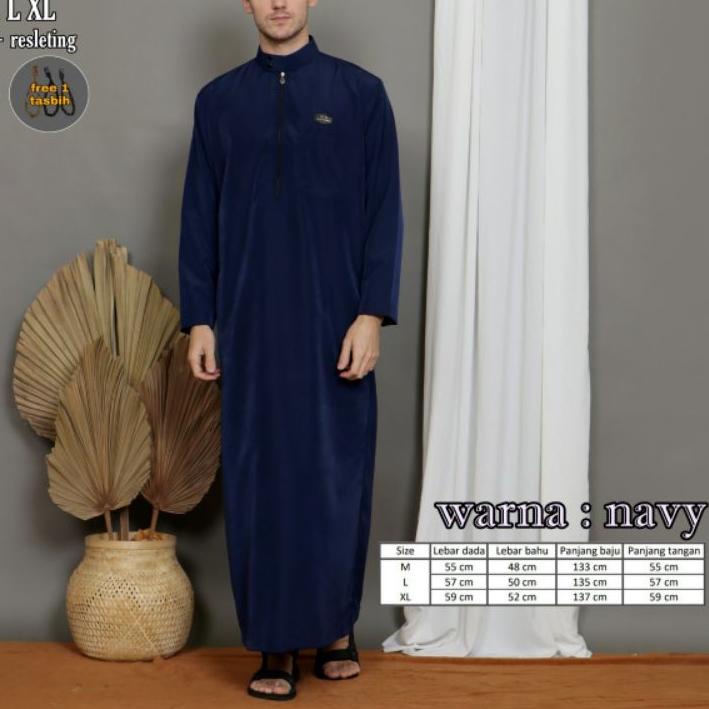 ◄ Jubah - Jubah Pria - Gamis - Gamis Pria - Gamis Polos - Jubah Gamis Pria -  ELVANO ✸